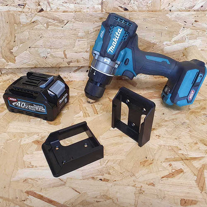 STEALTHMOUNTS Battery Mount Holder for Makita Blue 40V - 6 Pack BM-MK40-BLU-6