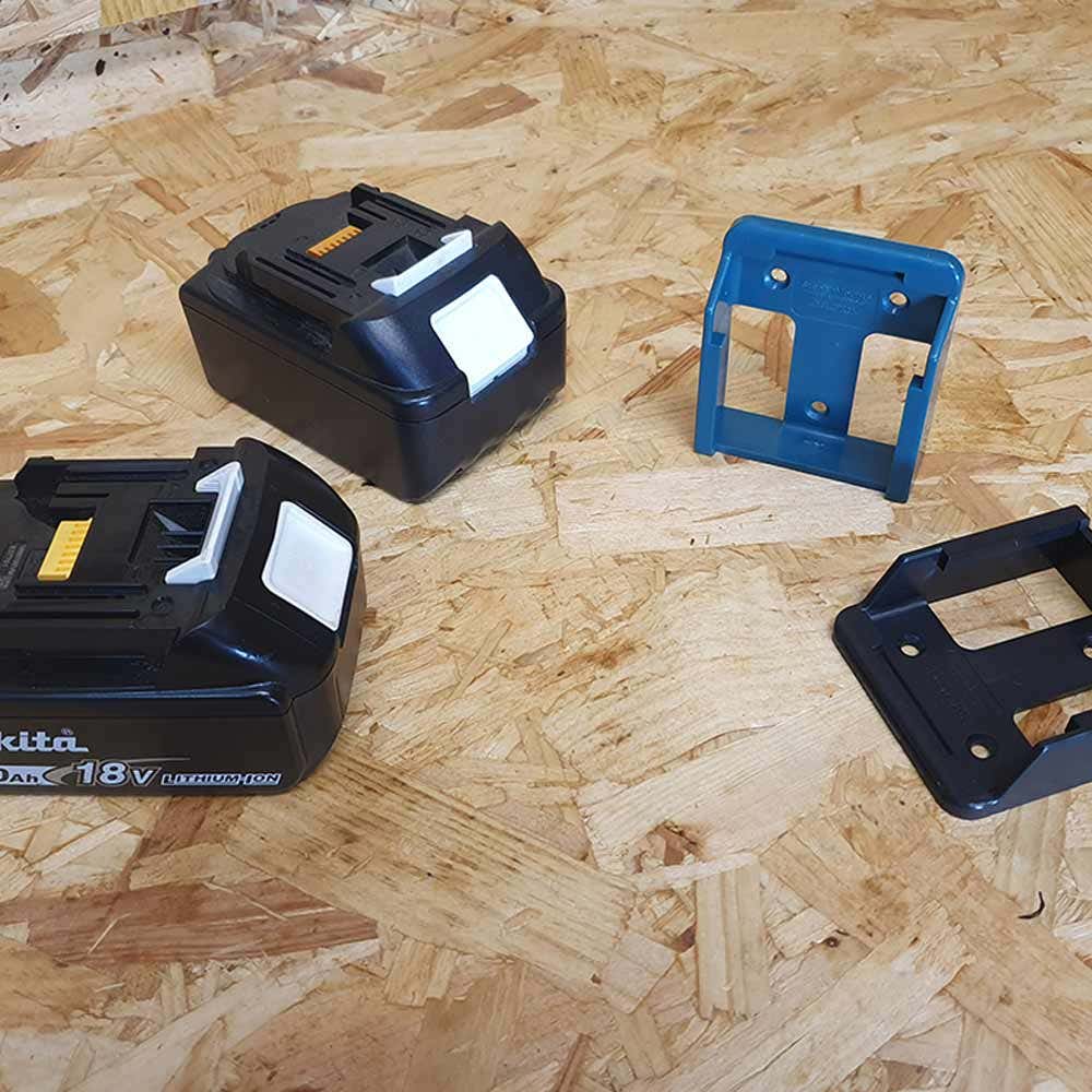 STEALTHMOUNTS Battery Mount Holder for Makita 18V - 6 Pack