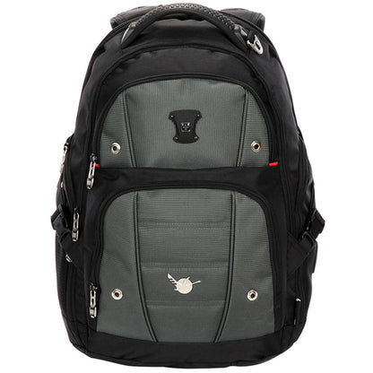 SUISSEWIN 43.2cm Laptop Backpack Grey