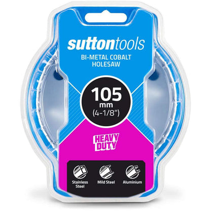 SUTTON 105mm (4.1 8inch) Bi-Metal Cobalt Holesaw