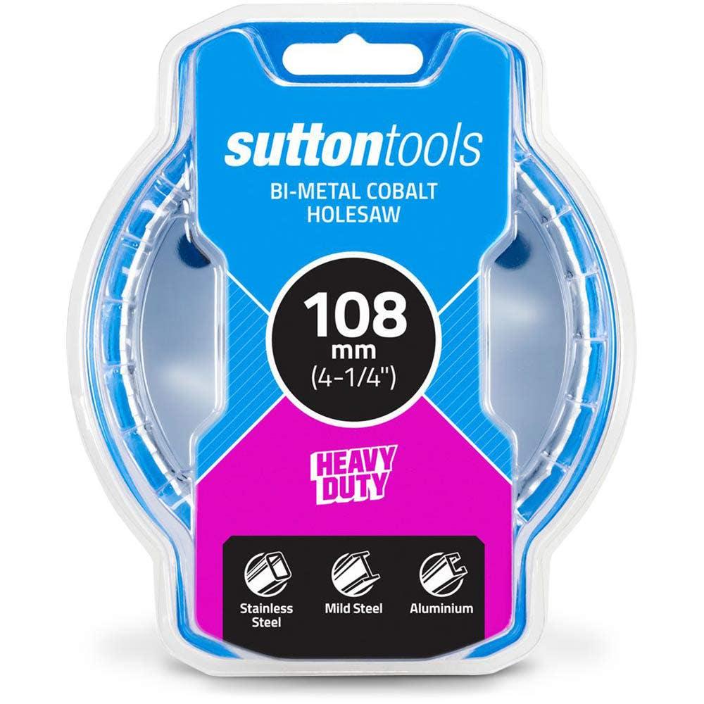 SUTTON 108mm (4.1 4inch) Bi-Metal Cobalt Holesaw