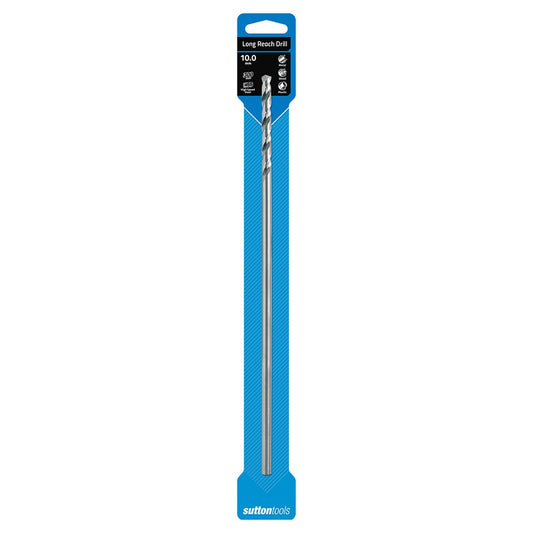 SUTTON 10.00 x 300mm HSS Extra Long Metal Drill Bit D2171000