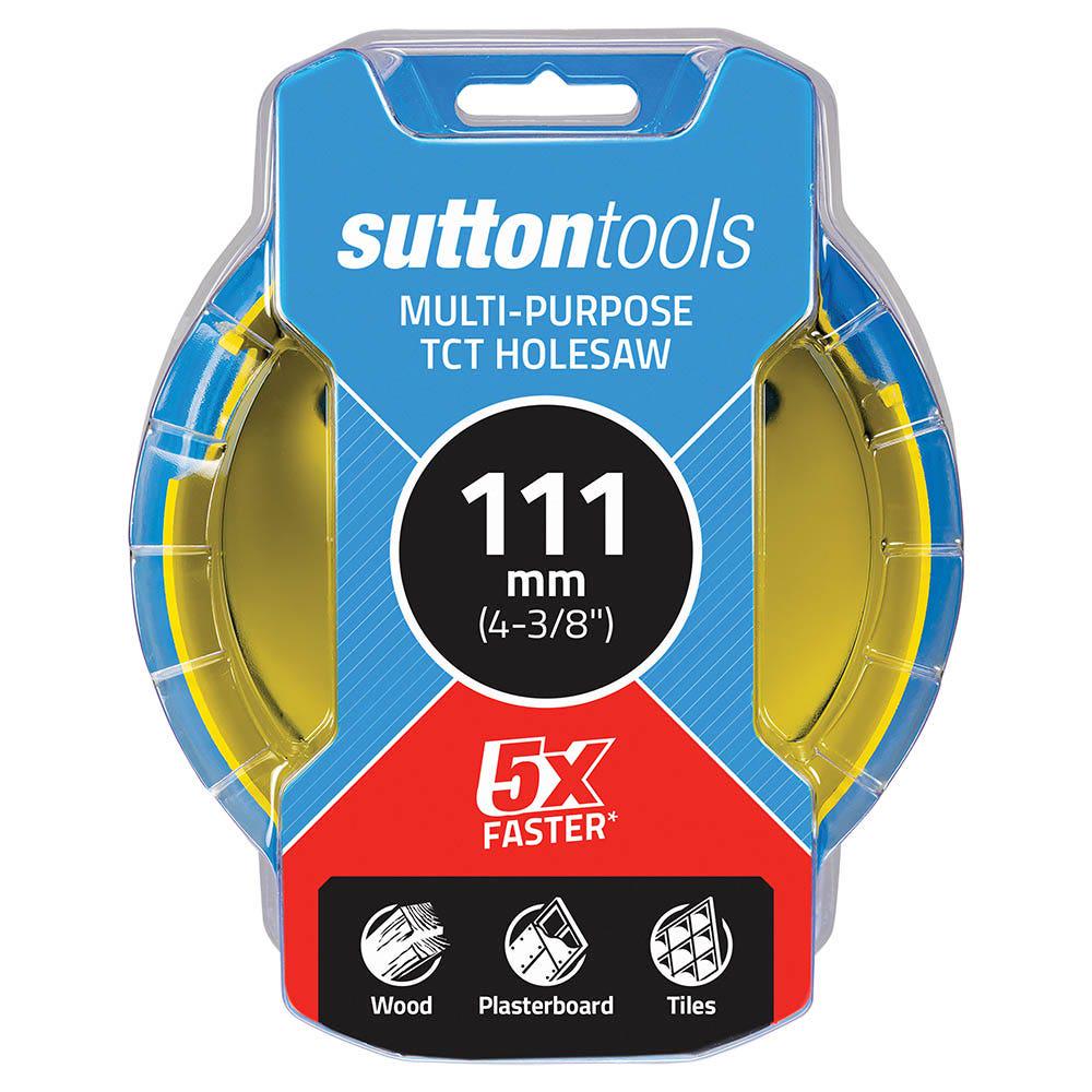 SUTTON 111mm (4-3 8inch) TCT Multi-Purpose Holesaw