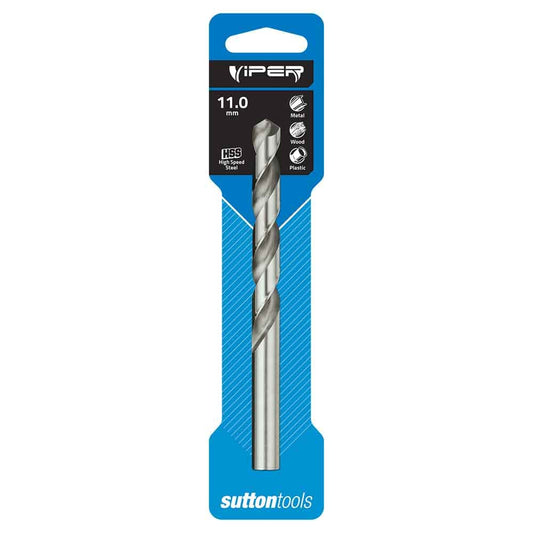 SUTTON 11.0mm HSS Viper Jobber Drill Bit D1051100