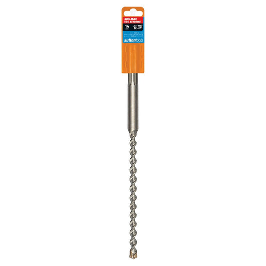 SUTTON 14x340mm 4-Cut EXTREME SDS-Max TCT Masonry Drill Bit D6441400