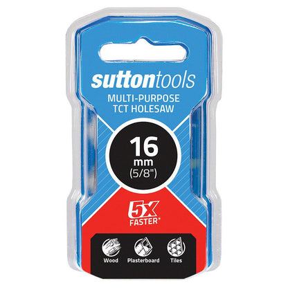 SUTTON 16mm (5 8inch) TCT Multi-Purpose Holesaw