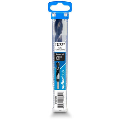 SUTTON 17 32inch x 152mm 12.5mm Reduced Shank HSS Metal Drill Bit