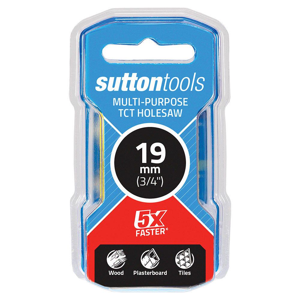 SUTTON 19mm (3 4inch) TCT Multi-Purpose Holesaw