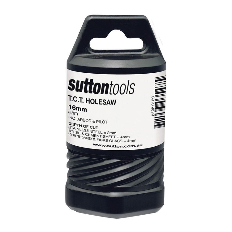 SUTTON 19mm TCT Metal Holesaw w Arbor H1080190