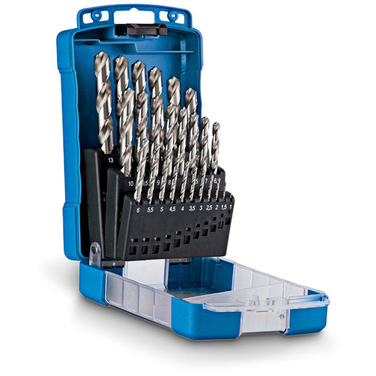 SUTTON 1-13mm Metric HSS-Bright Jobber Drill Bit Set - SILVER BULLET - 25 Piece D101SM3