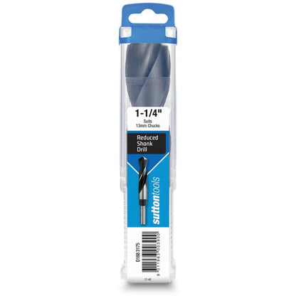 SUTTON 1-1 4inch x 152mm 12.5mm Reduced Shank HSS Metal Drill Bit
