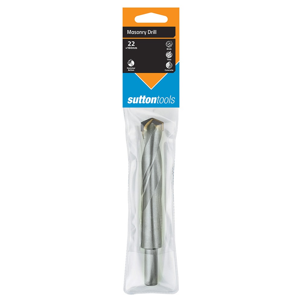 SUTTON 22x160mm TCT Masonry Drill Bit D6012200