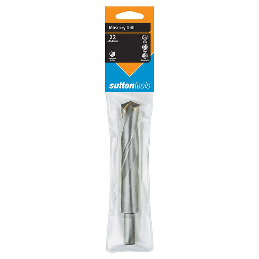 SUTTON 22x160mm TCT Masonry Drill Bit D6012200