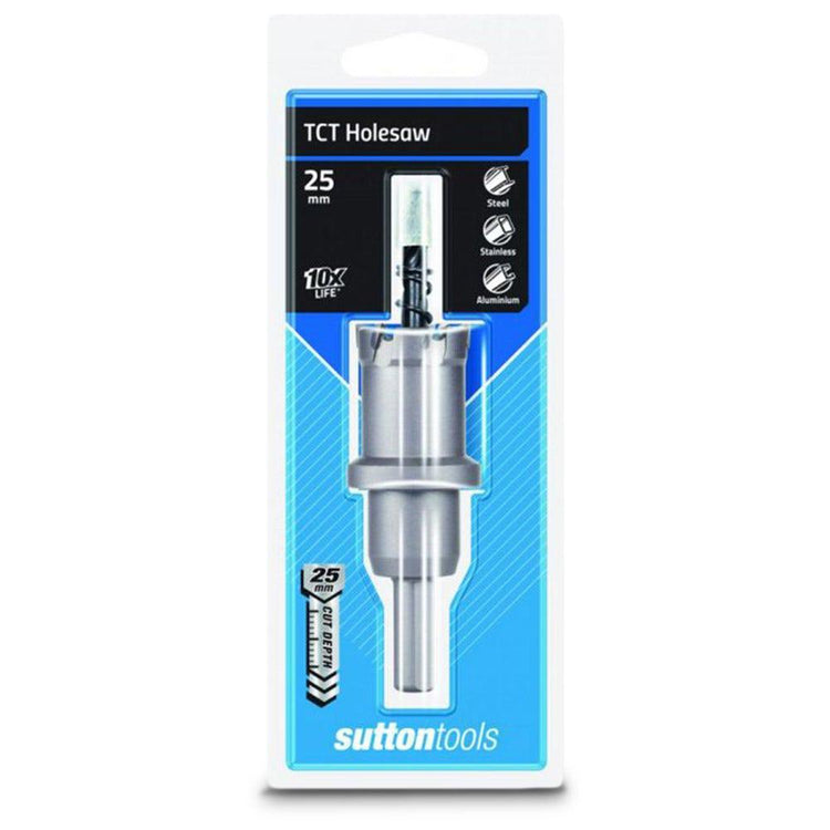 SUTTON 25 x 25mm TCT Holesaw for Metal
