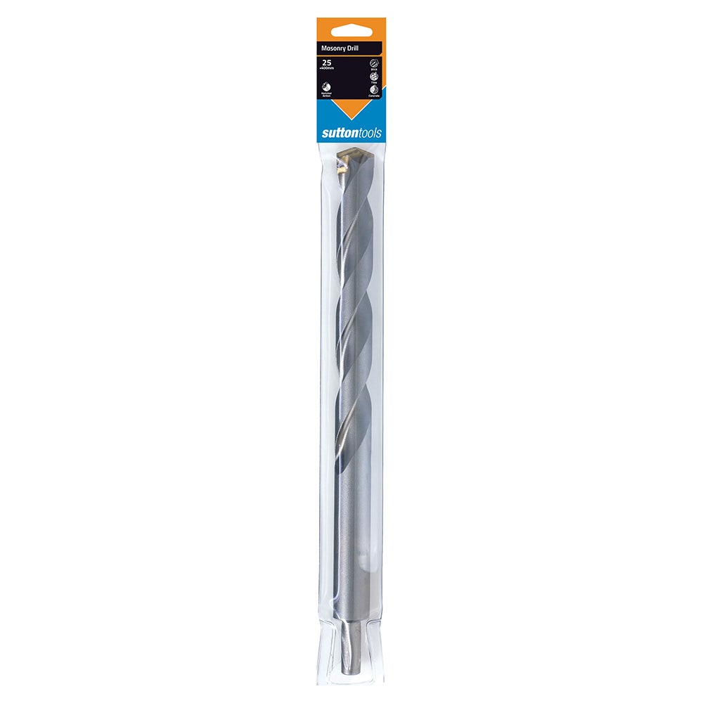 SUTTON 25x400mm TCT Masonry Drill Bit D6022500