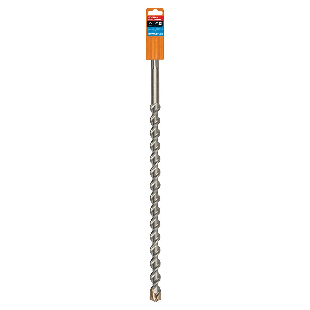 SUTTON 25x540mm 4-Cut EXTREME SDS-Max TCT Masonry Drill Bit D6452500