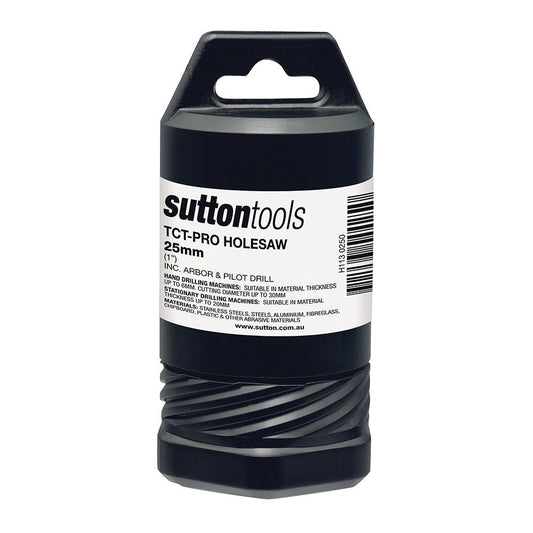 SUTTON 28mm TCT Metal Holesaw w Arbor - DEEP CUT H1130280