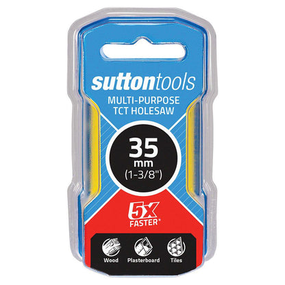 SUTTON 35mm (1-3 8inch) TCT Multi-Purpose Holesaw