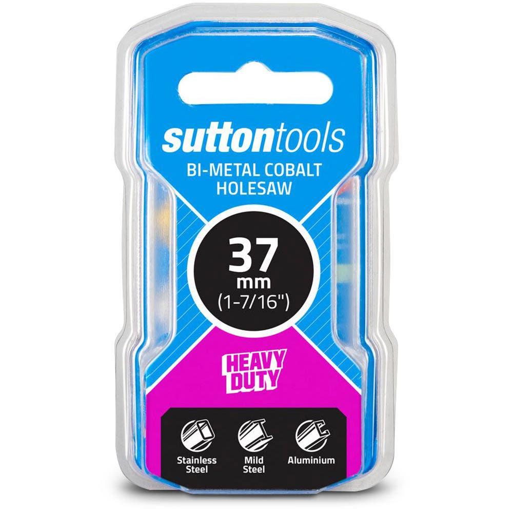SUTTON 37mm (1.7 16inch) Bi-Metal Cobalt Holesaw