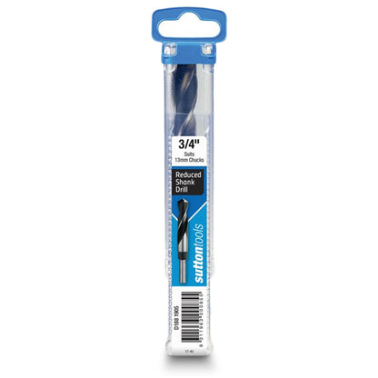 SUTTON 3 4inch x 152mm 12.5mm Reduced Shank HSS Metal Drill Bit