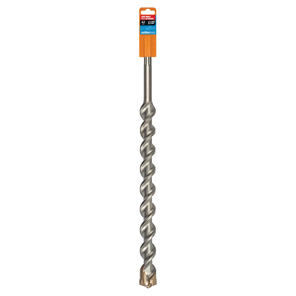 SUTTON 42x540mm 4-Cut EXTREME SDS-Max TCT Masonry Drill Bit D6454200
