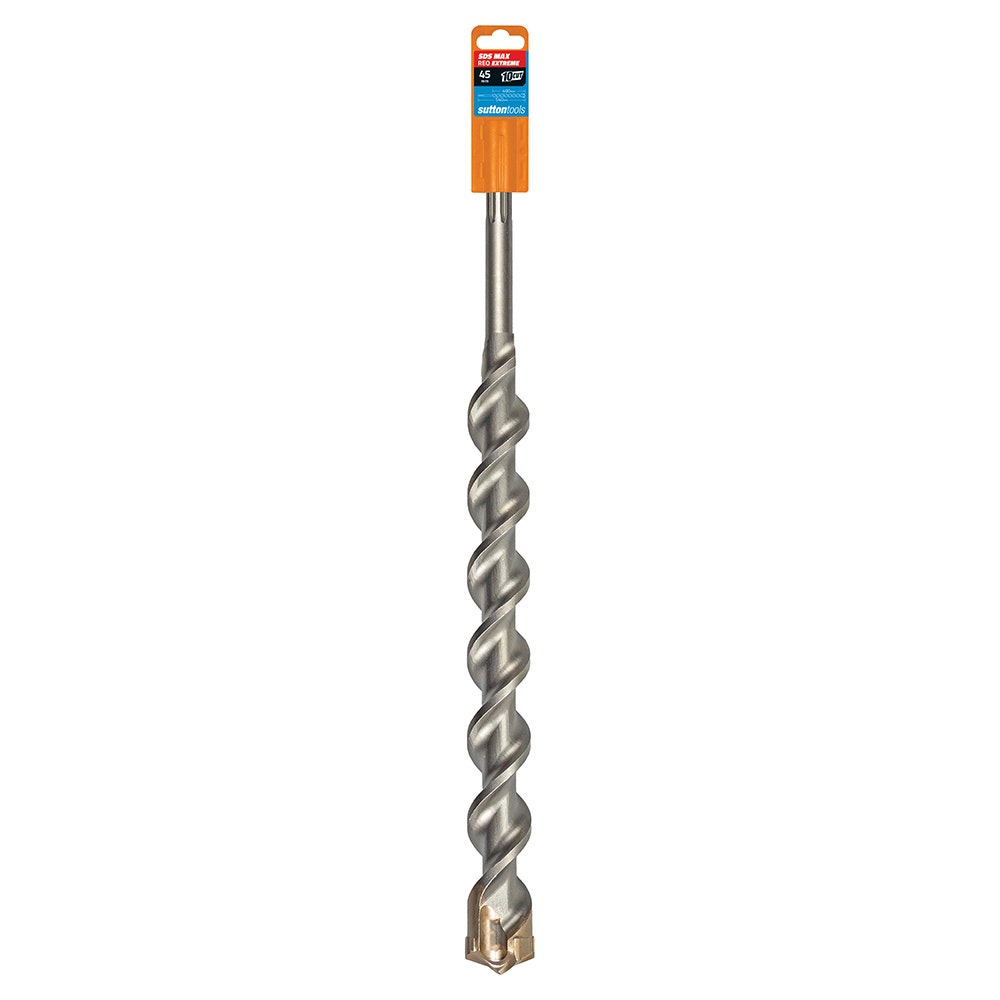 SUTTON 45x540mm 4-Cut EXTREME SDS-Max TCT Masonry Drill Bit D6454500