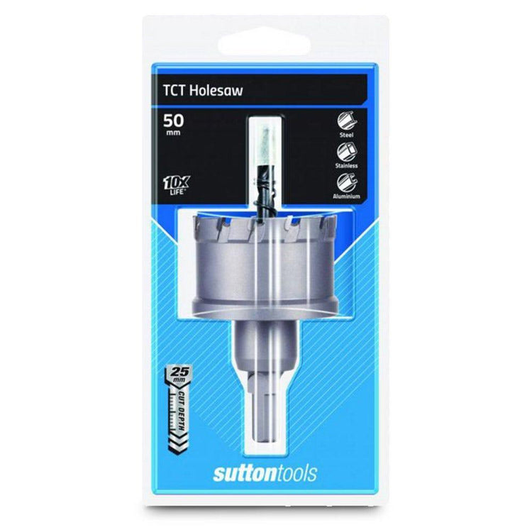 SUTTON 50 x 25mm TCT Holesaw for Metal