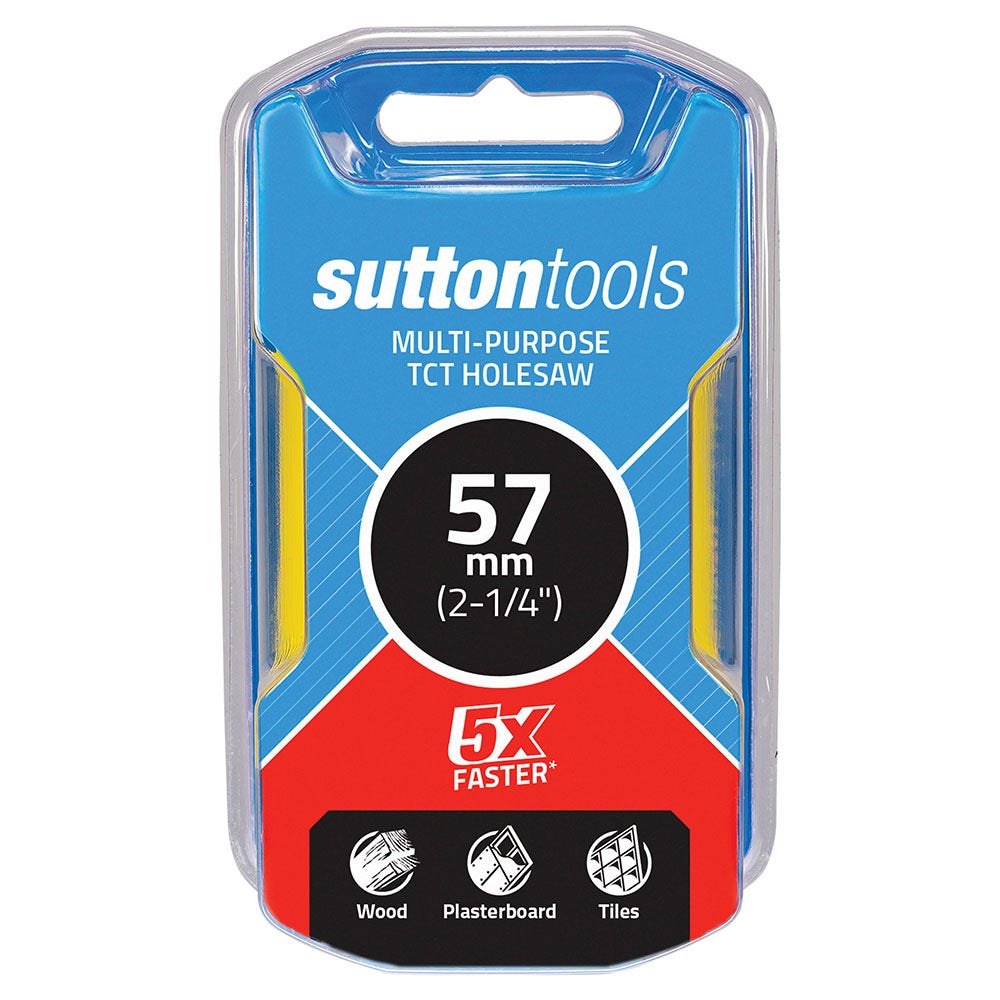SUTTON 57mm (2-1 4inch) TCT Multi-Purpose Holesaw