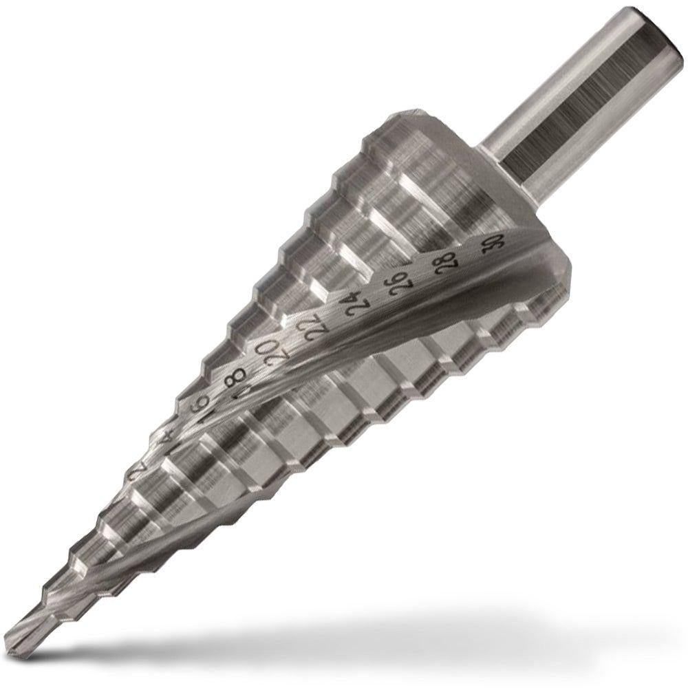 SUTTON 5-35mm 13-Step HSS Spiral Flute Step Drill Bit