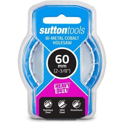 SUTTON 60mm (2.3 8inch) Bi-Metal Cobalt Holesaw