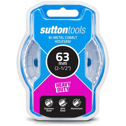 SUTTON 63mm (2.1 2inch) Bi-Metal Cobalt Holesaw