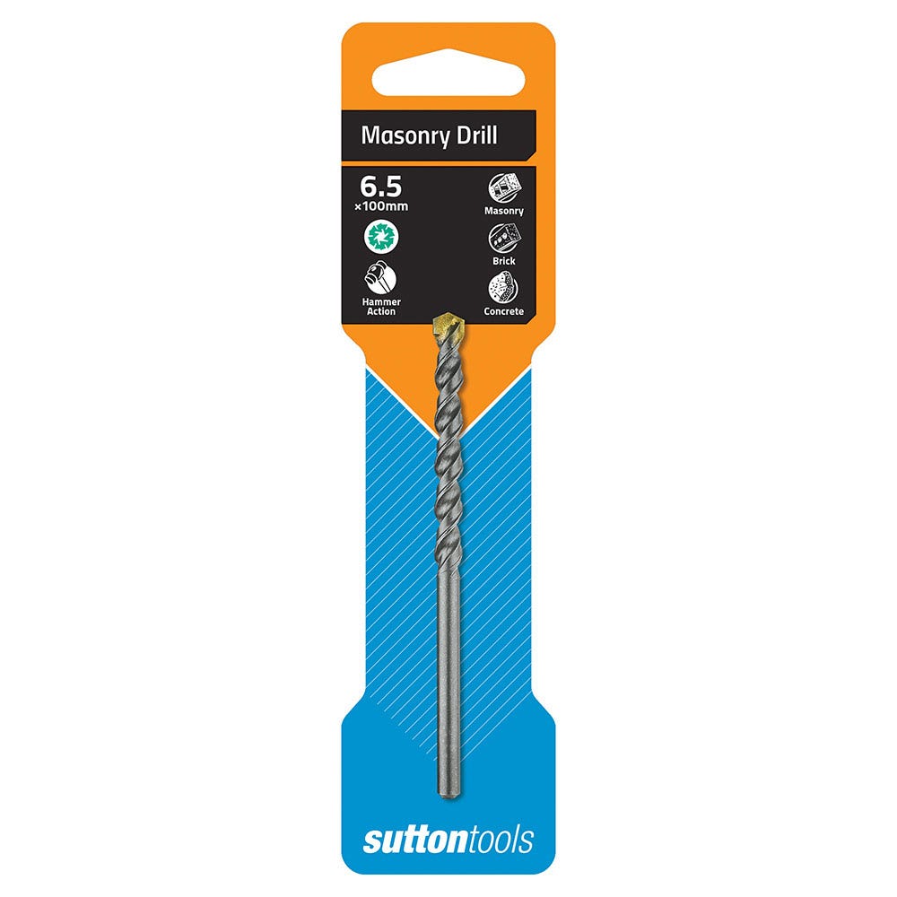SUTTON 6.5x100mm TCT Masonry Drill Bit D6000650