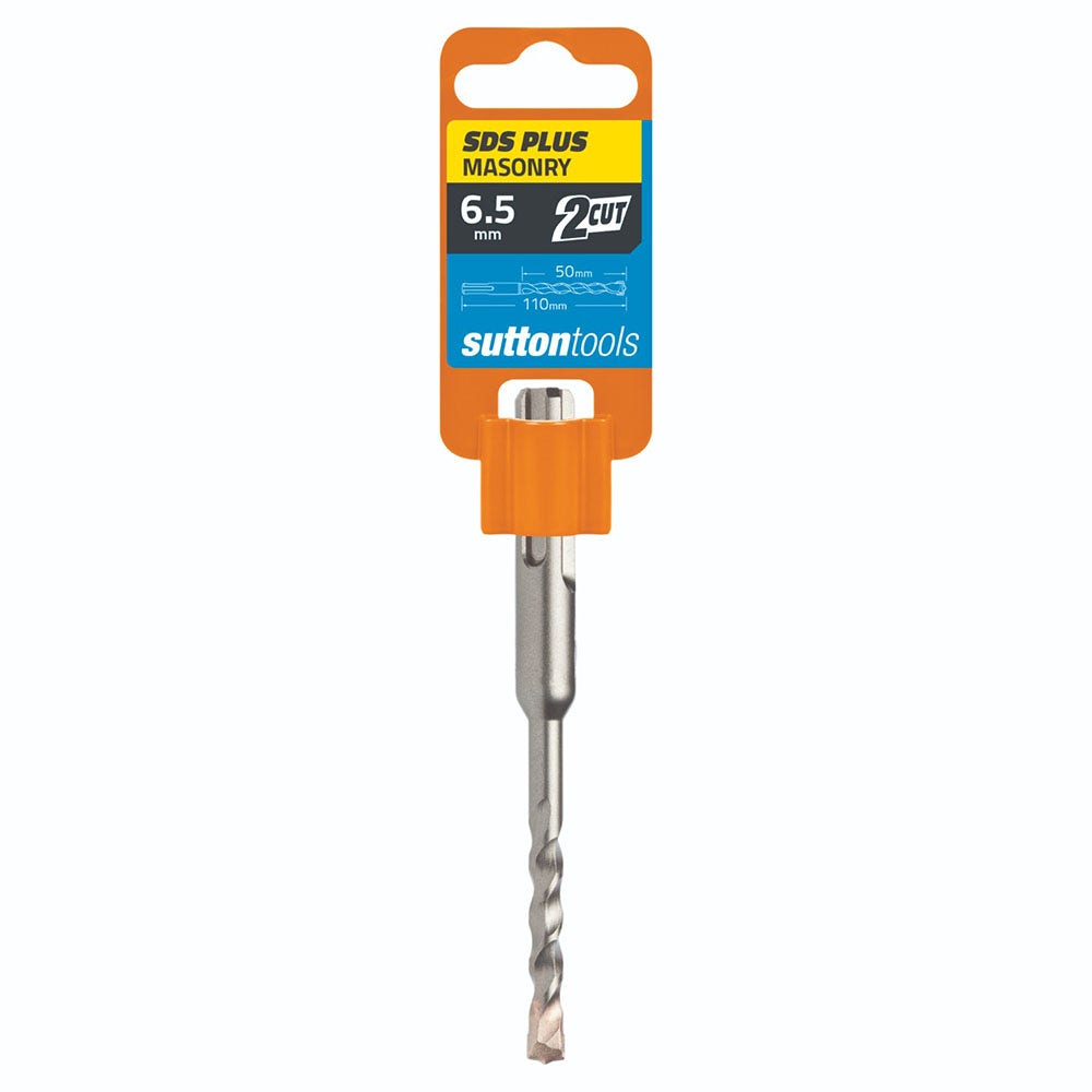 SUTTON 6.5x110mm 2-Cut SDS Plus TCT Masonry Drill Bit D6120650