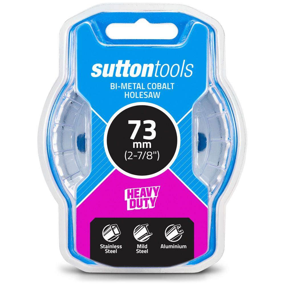 SUTTON 73mm (2.7 8inch) Bi-Metal Cobalt Holesaw