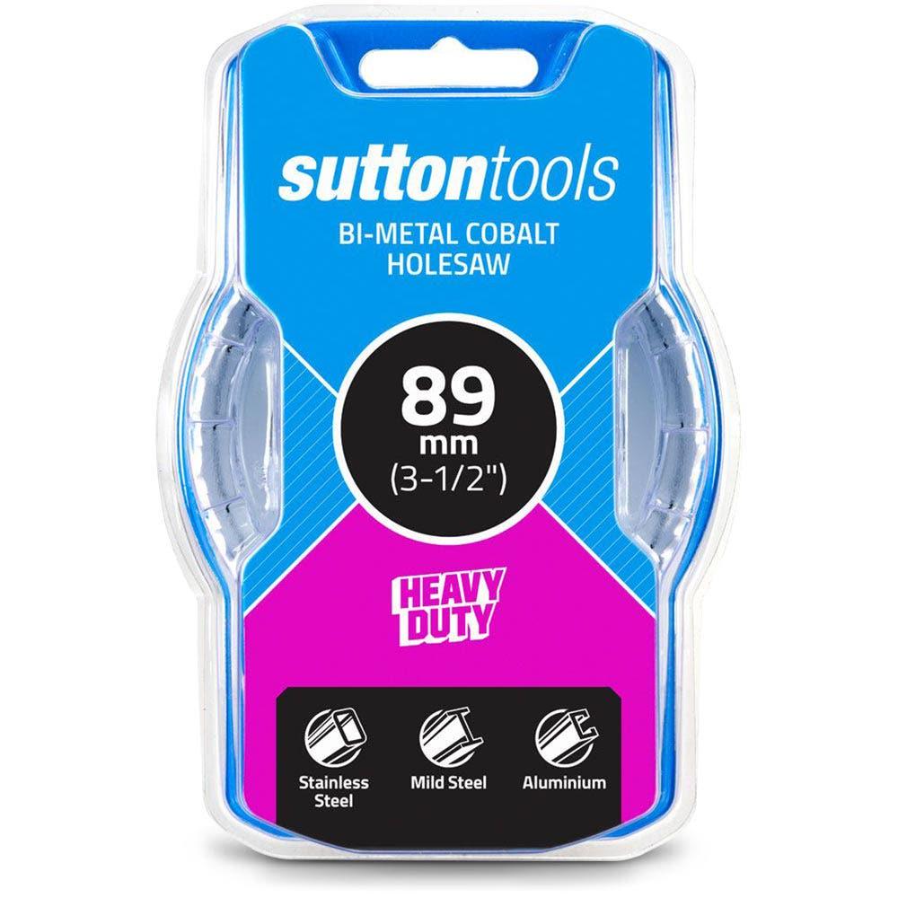 SUTTON 89mm (3.1 2inch) Bi-Metal Cobalt Holesaw