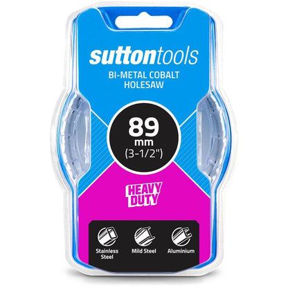 SUTTON 89mm (3.1 2inch) Bi-Metal Cobalt Holesaw