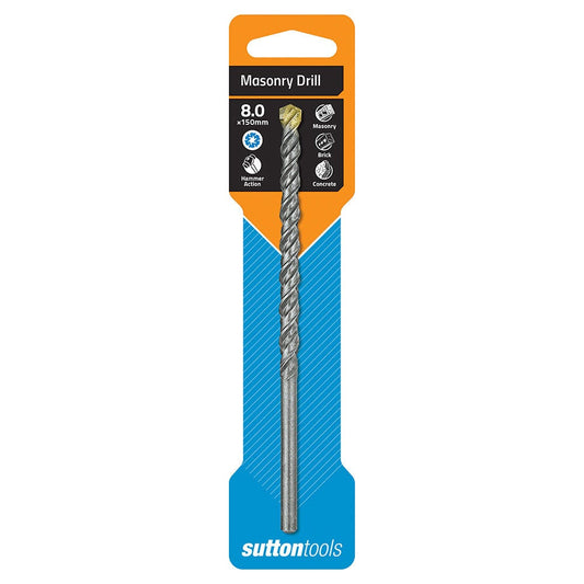 SUTTON 8.0x150mm TCT Masonry Drill Bit D6010800