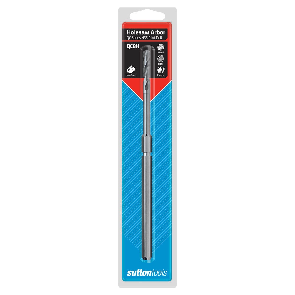SUTTON 8mm Shank HSS Pilot Drill Bit H110008H