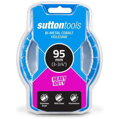 SUTTON 95mm (3.3 4inch) Bi-Metal Cobalt Holesaw