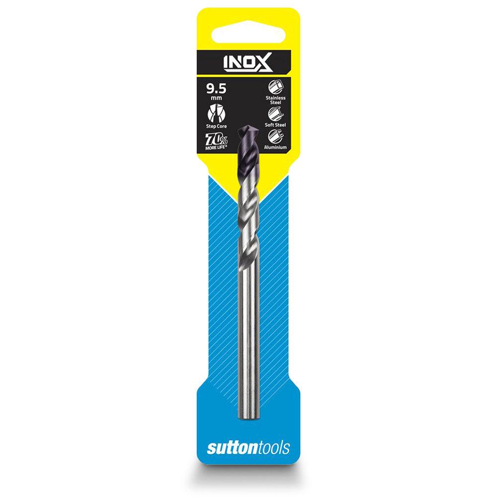 SUTTON 9.5 x 125mm HSS-TiAIN Jobber Drill Bit for Stainless - INOX