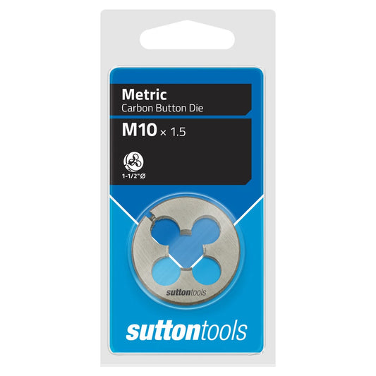SUTTON M10 x 1.5 1-1 2inch OD Button Die M4011000