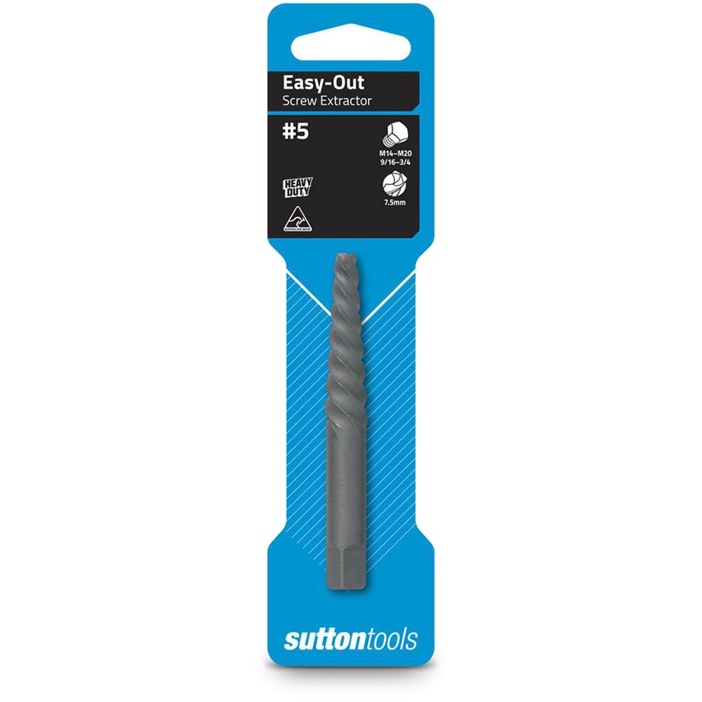 SUTTON M14-M20 Screw Extractor No.5