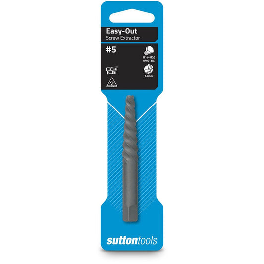 SUTTON M14-M20 Screw Extractor No.5