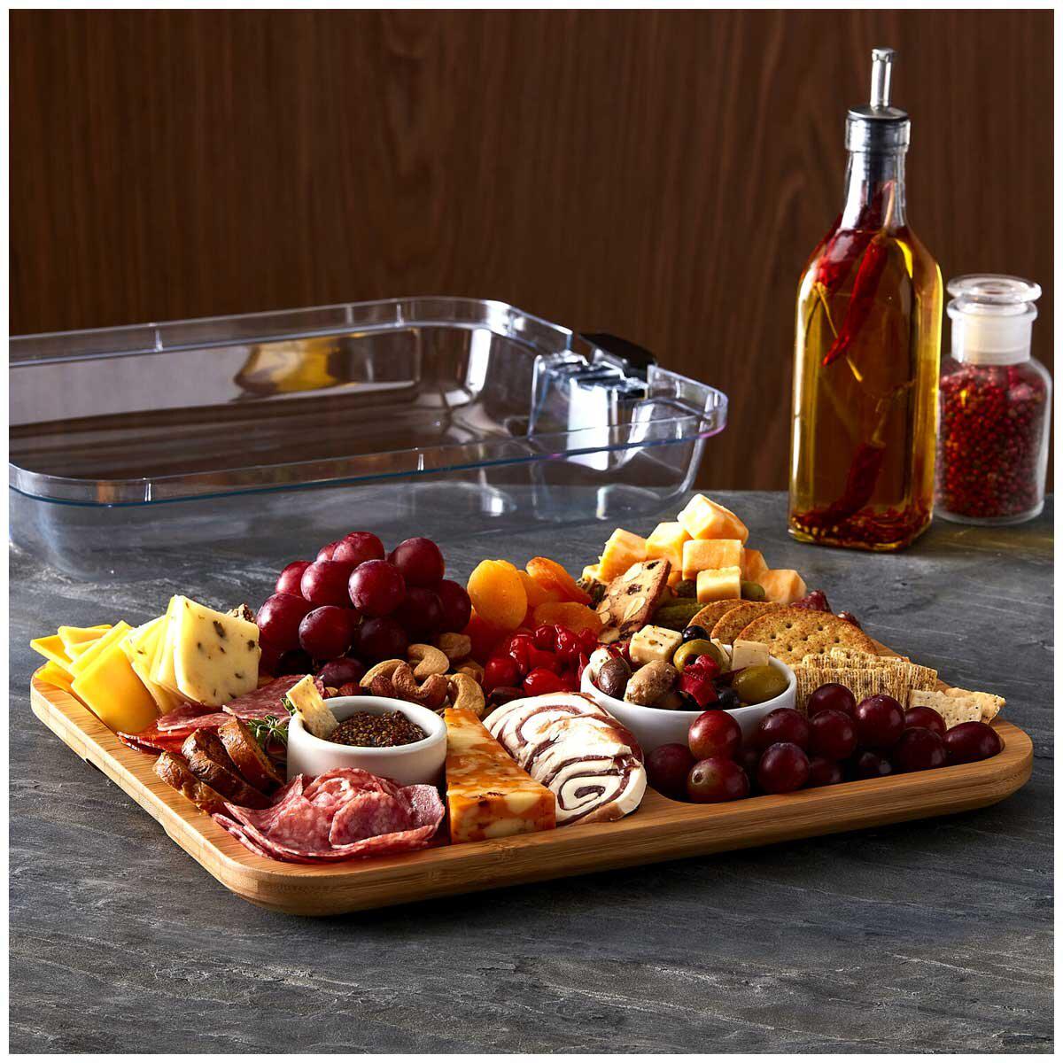Sabatier Bamboo Tray With Lid