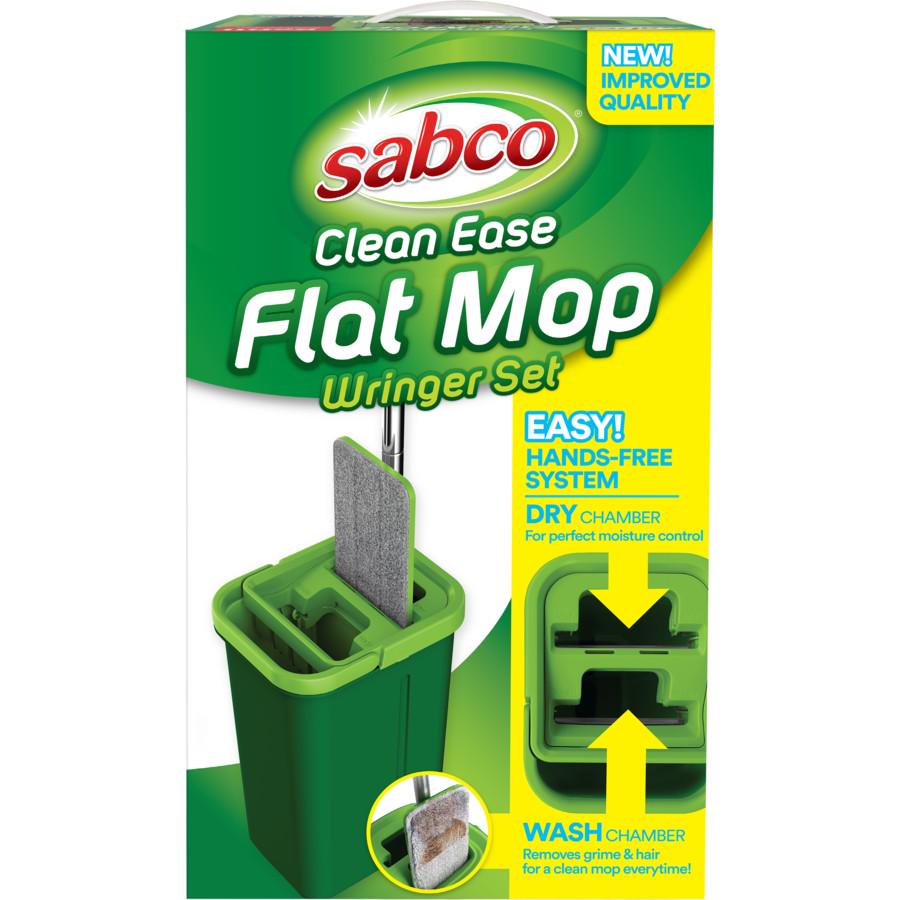 Sabco Clean Ease Flat Mop Wringer Set