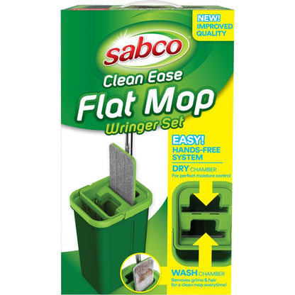 Sabco Clean Ease Flat Mop Wringer Set