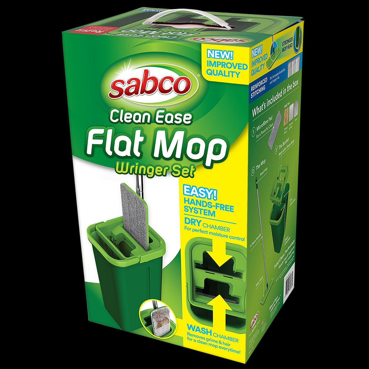Sabco Clean Ease Flat Mop Wringer Set