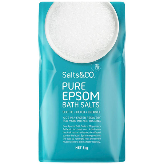 Salts and Co Pure Epsom Bath Salt 4 x 3kg