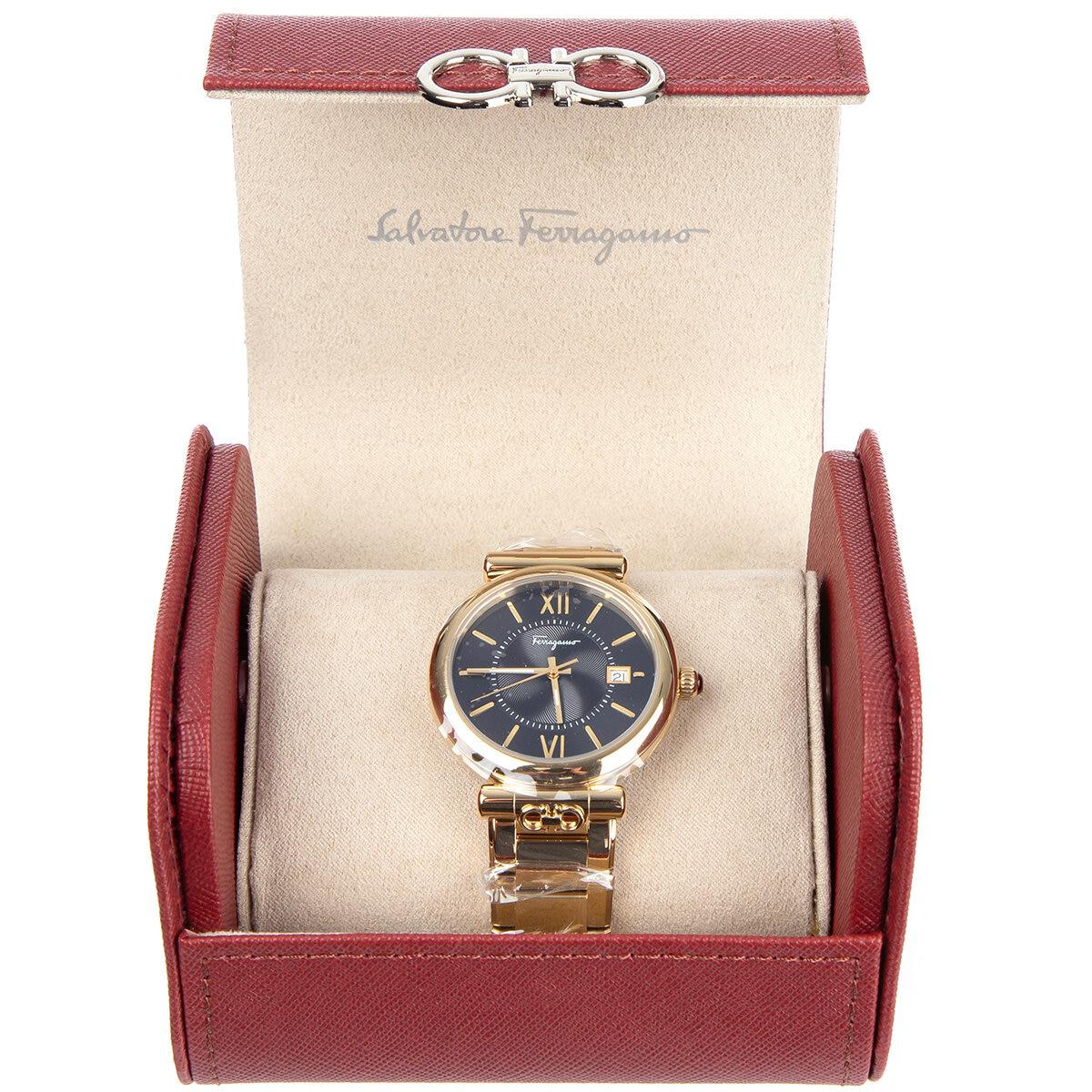 Salvatore Ferragamo Ora Gold Bracelet Women's Watch SFUB00821
