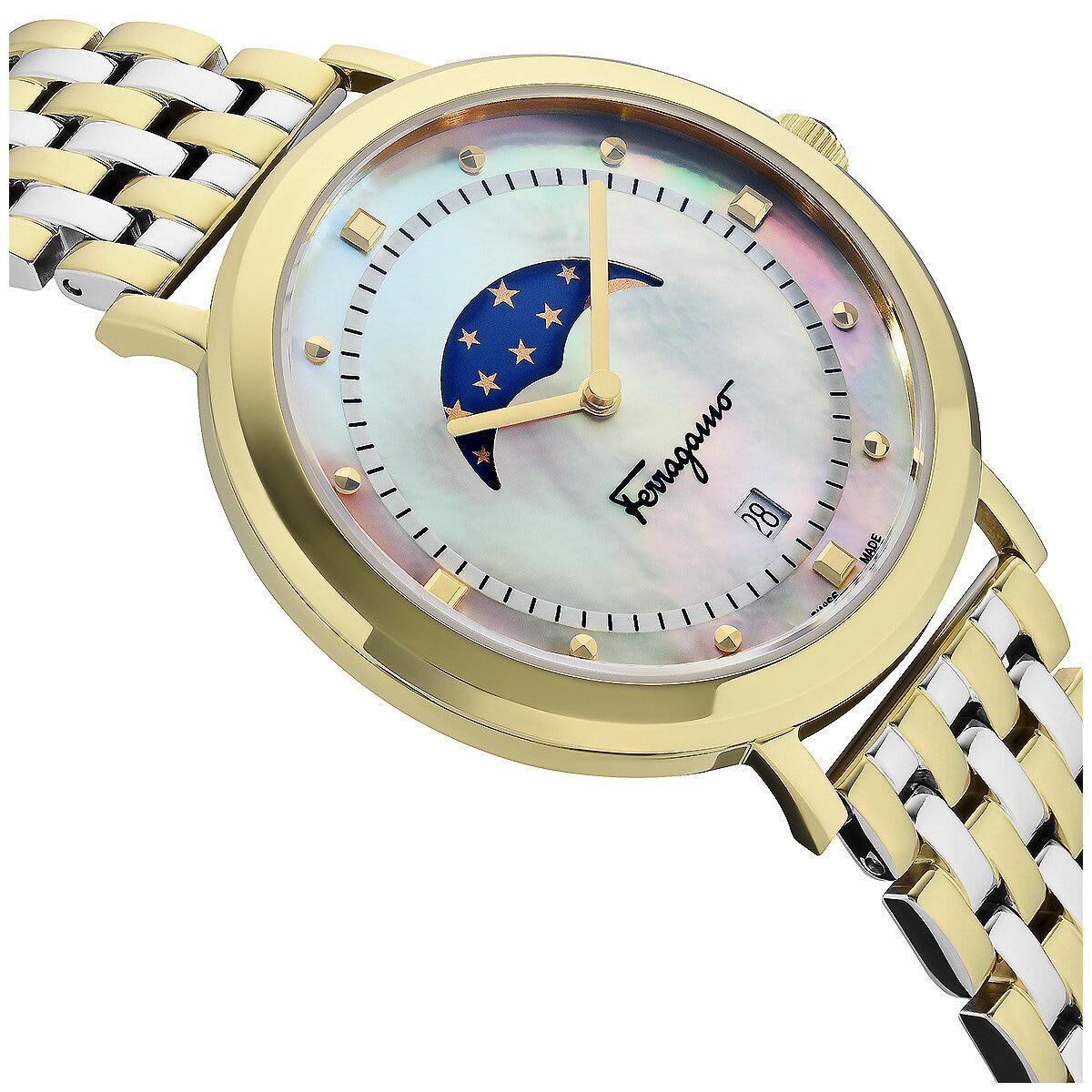 Salvatore Ferragamo Women's Logomania Moon Phase Watch SFUH00421